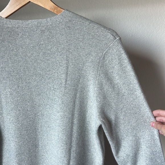 Ralph Lauren Polo Sport Angora Blend V-Neck Sweater Small Gray - Picture 7 of 8